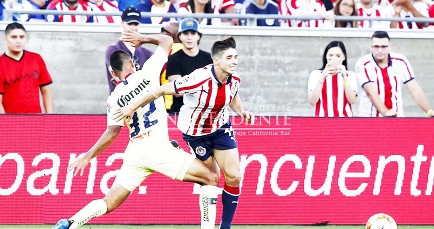 América y Chivas quedan a deber en Los Ángeles; Moi Muñoz jugó 33’ en su adiós