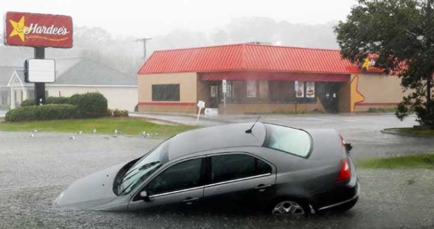 Suman 6 muertos en EU por 'Florence'