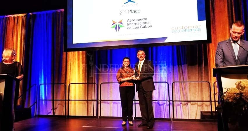 Aeropuerto Internacional de Los Cabos gana 2do lugar en Latinoamérica de calidad de servicio