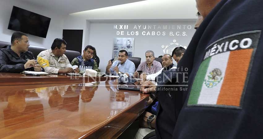 Fue activado el Consejo de Protección Civil en Los Cabos ante efectos de la zona de baja presión