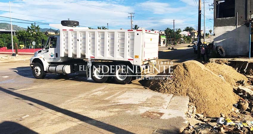 Avanza la rehabilitación de calles afectadas tras recientes lluvias: Servicios Públicos