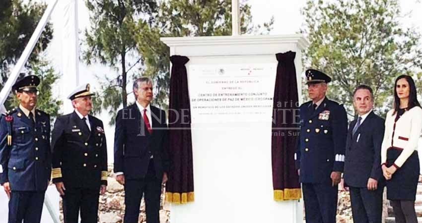 Ejército inaugura centro para Operaciones de Paz