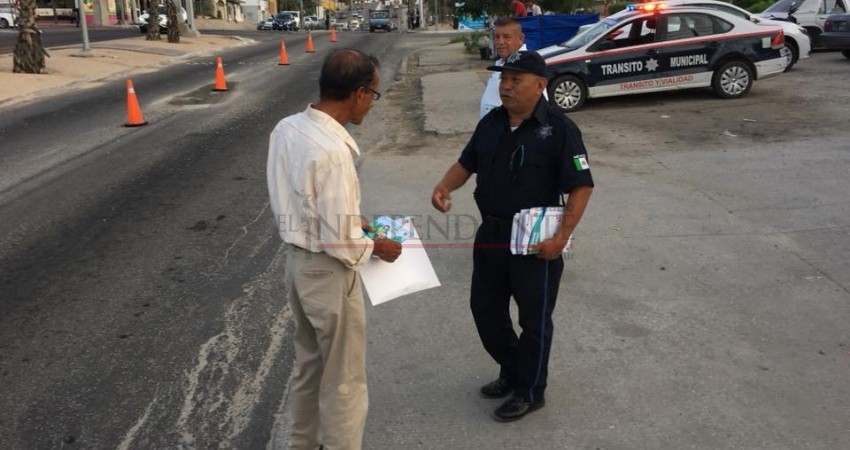 Lluvias dañaron sistema de semaforización de Cabo San Lucas
