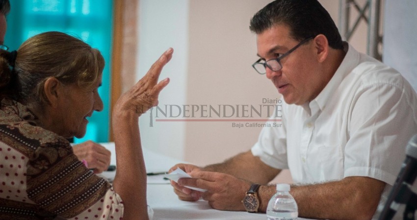 Atendió el Alcalde de La Paz más de 80 audiencias públicas