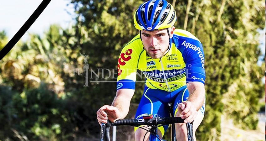 Ciclista belga de 23 años murió de un infarto