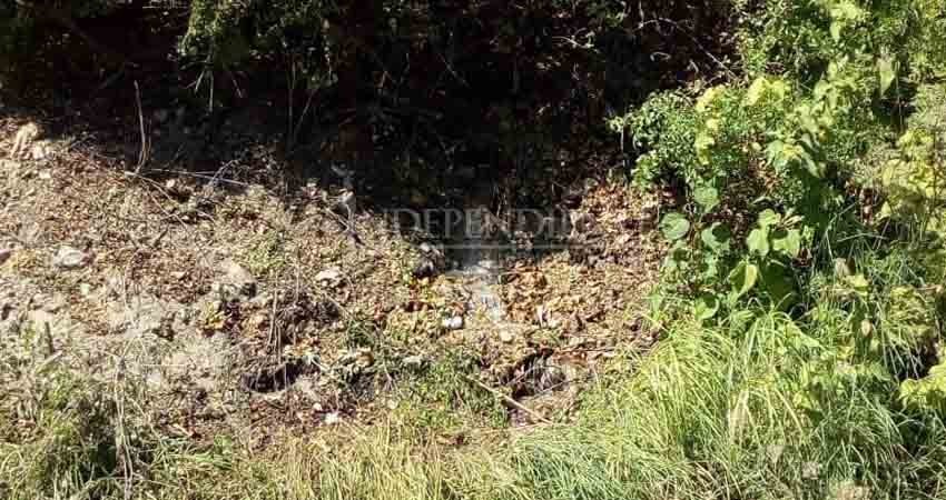 Fuga de agua en la Magisterial, lleva más de dos meses sin se atendida