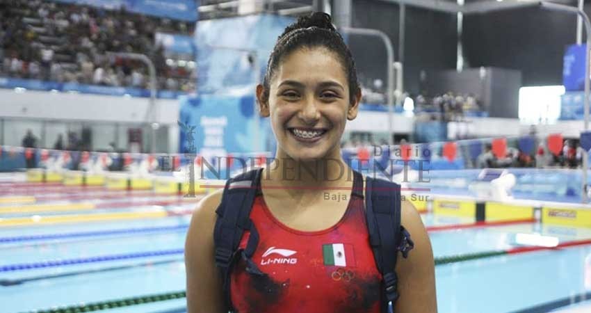 Alcanza Gaby Agundez 5to lugar en trampolín