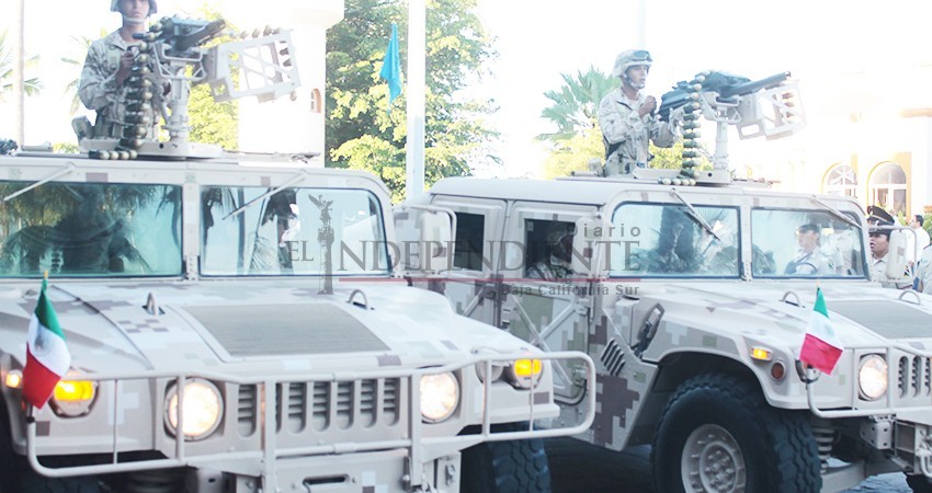 Fuerzas Armadas han ayudado a reducir percepción de inseguridad en BCS: gobernador