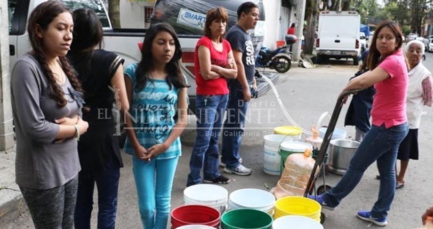 Por falta de agua, suspenderán clases en CDMX a partir del 31 de octubre