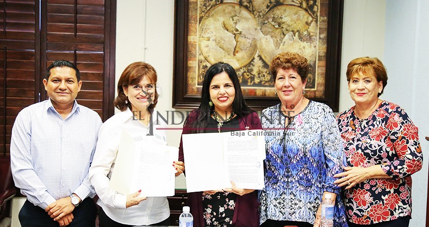Firman convenios de colaboración el Ayuntamiento de Los Cabos y el INAPAM
