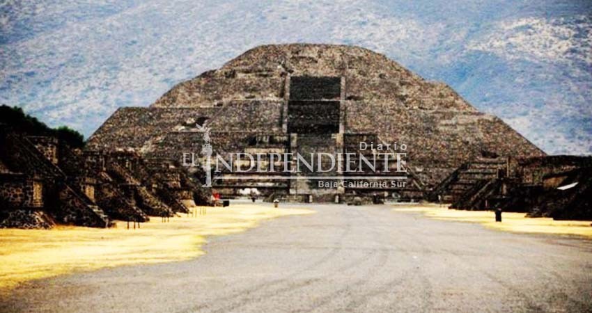 Confirman la existencia de una cámara bajo la Pirámide de la Luna