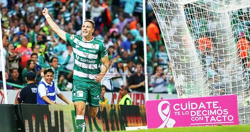 Con gol de Furch, Santos toma la cima del Apertura 2018