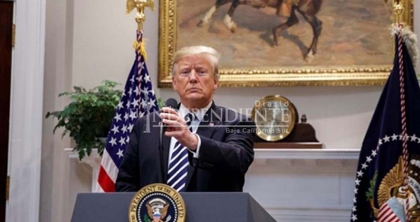 'Si migrantes lanzan piedras, responderemos con fusiles': Trump