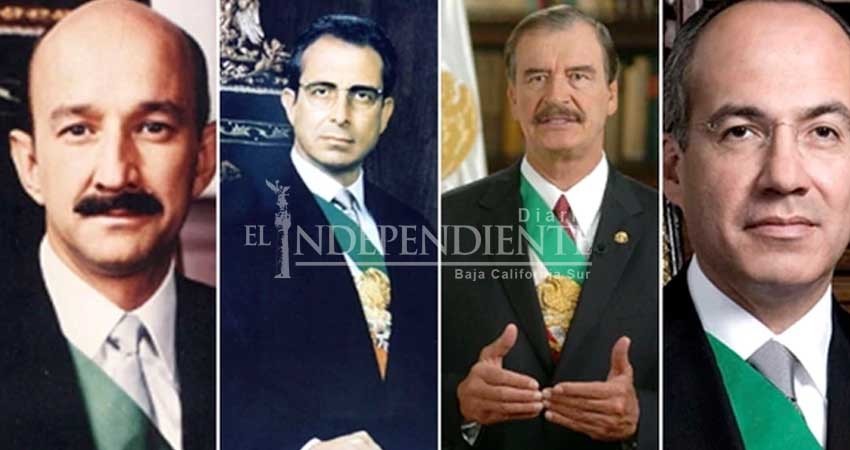 Eliminan pensiones a expresidentes de México