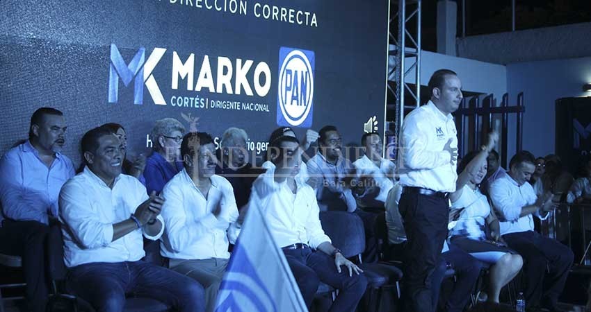 Recibe Marko Cortés respaldo de exalcaldes y excandidatos del PAN