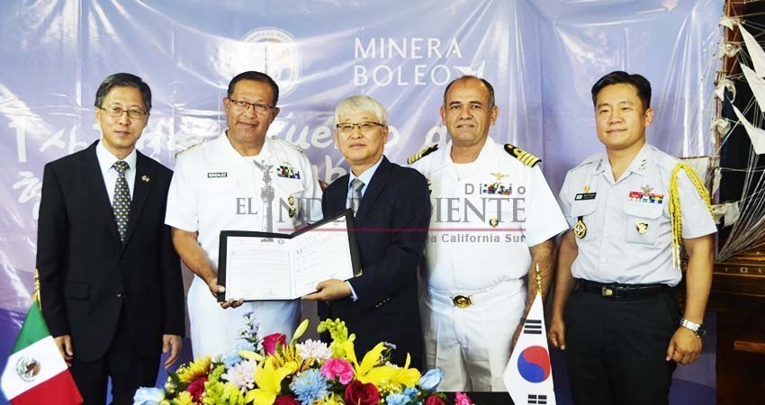 Embajador de la República de Corea visita Minera Boleo