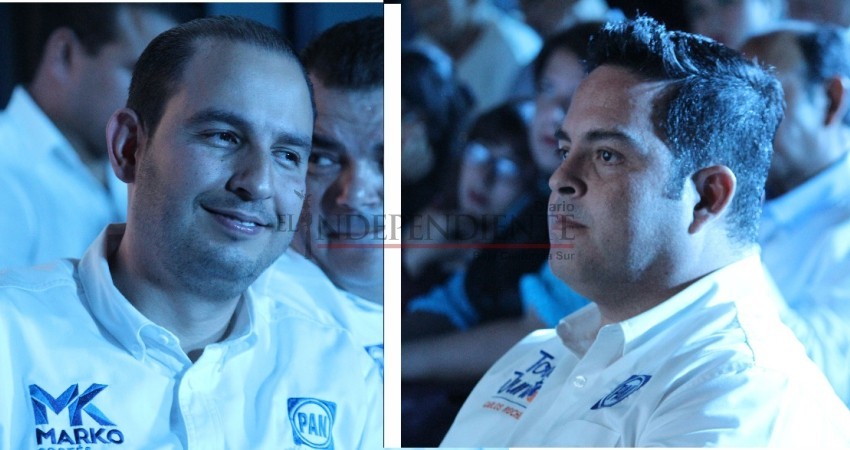 Marko Cortés y Carlos Rochín serán los nuevos dirigentes del PAN