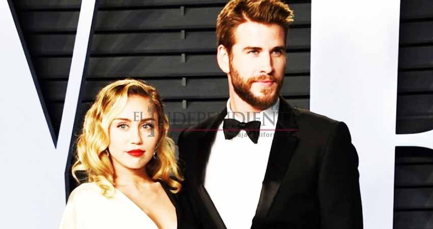 Miley y Liam donan 500 mil dls tras perder casa en incendio