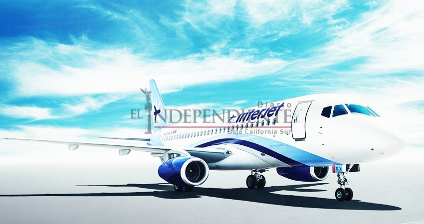 Desaparecerá ruta aérea La Paz-Guadalajara de Interjet