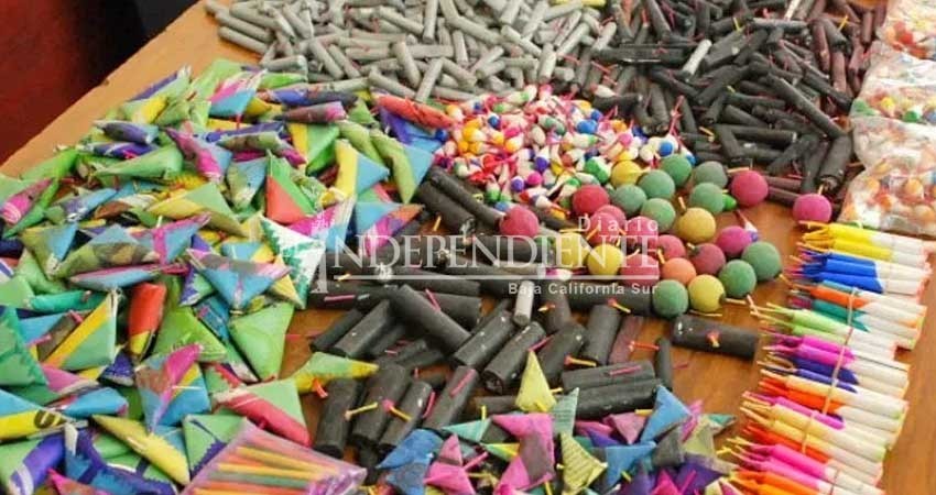 No habrá permisos para venta de cohetería en La Paz