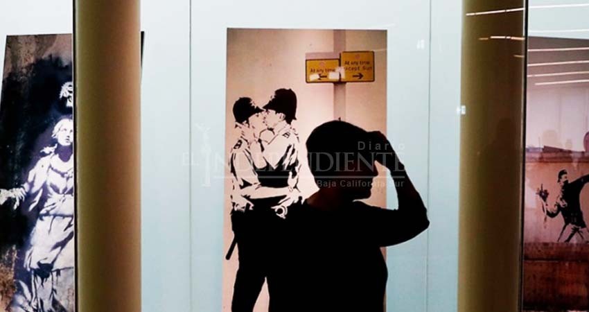 Exhiben obras de Banksy en museo público italiano