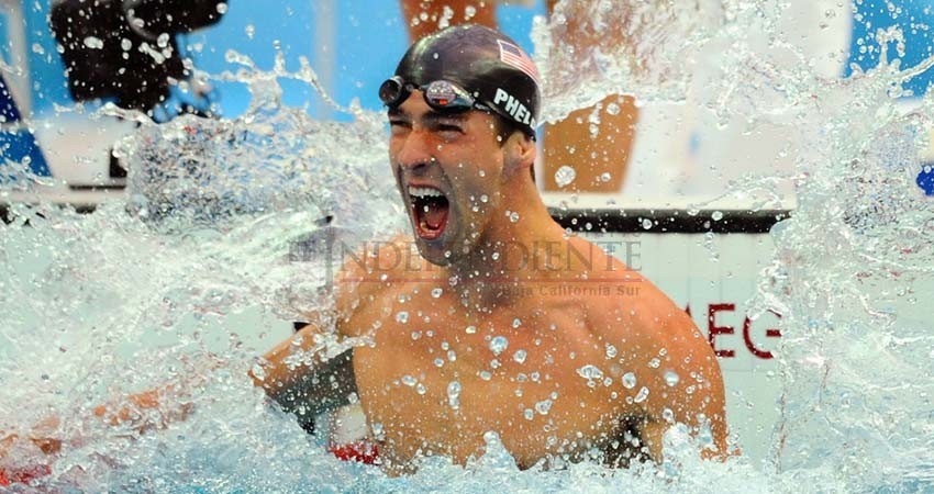 El multimedallista olímpico Michael Phelps, celebra Thanksgiving en Los Cabos
