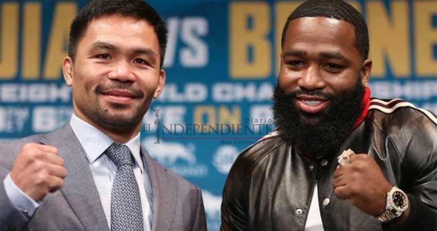 Manny Pacquiao enfrentará a Adrien Broner en enero