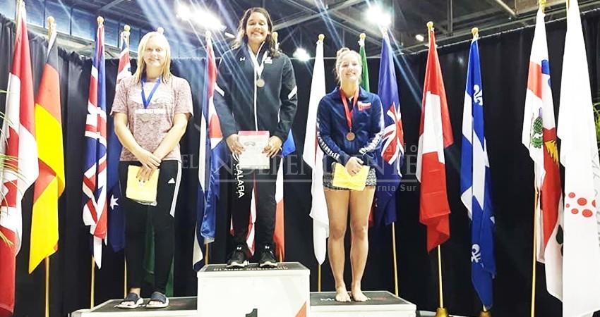 Arrasa con el oro Aranza Vázquez en Montreal