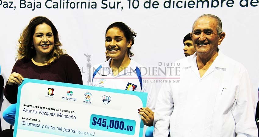 En BCS el mejor futuro se genera en el deporte: GVM