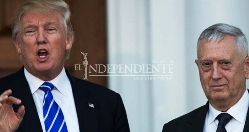 Trump pierde a otro secretario; renuncia James Mattis