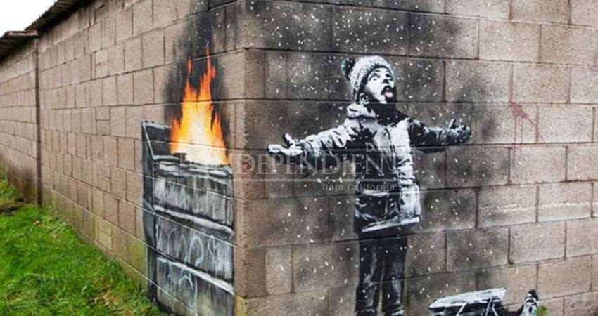Banksy confirma autoría de grafitti en Gales