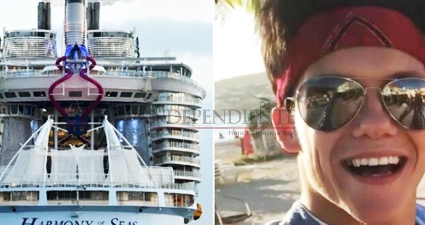 Suspenden búsqueda de artista británico que cayó de crucero en Navidad