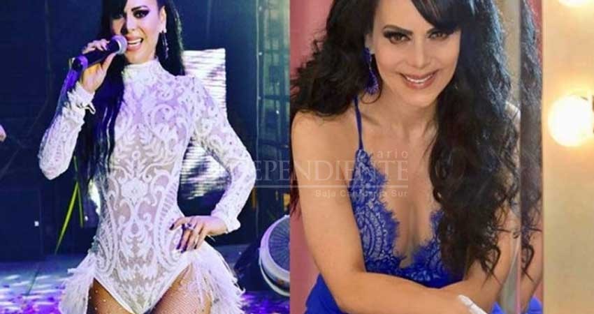 ¡De pronto flash!, Maribel Guardia impacta a fans con bikini azul