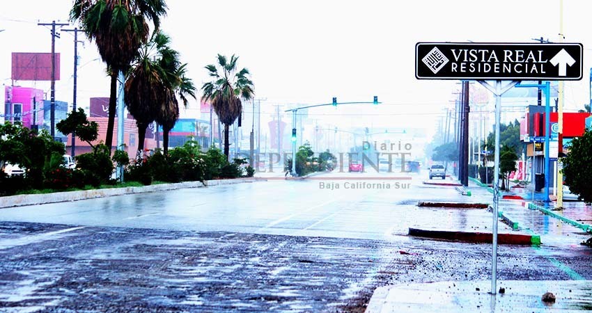 Continuarán las lluvias dispersas en BCS, comunica Protección Civil