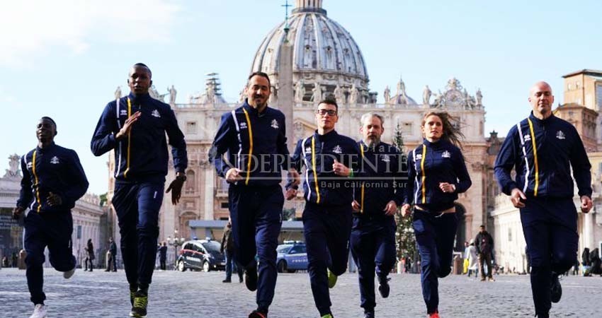 El Vaticano presenta a su equipo oficial de atletismo