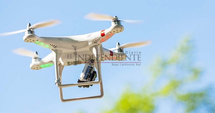 Defiende Rubén Muñoz uso de drones para estrategia “Escudo La Paz”