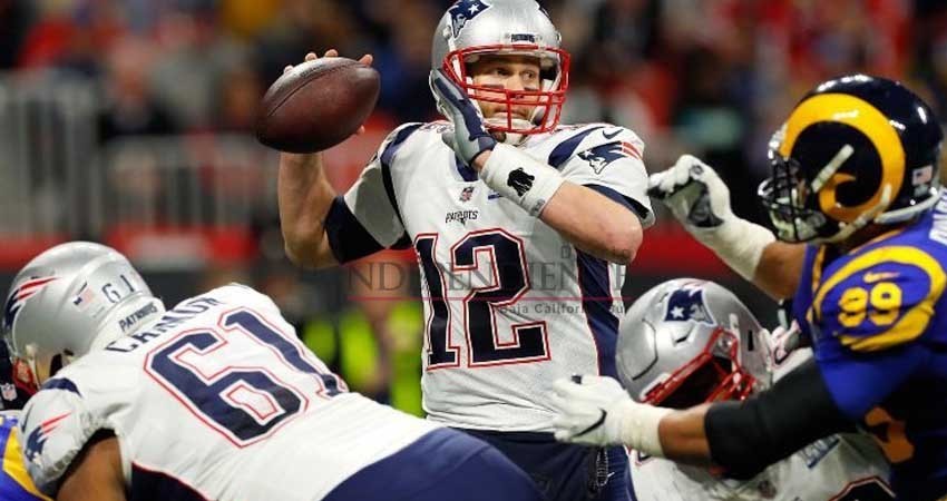 Los New England Patriots ganan su sexto Super Bowl frente a Los Ángeles Rams (13-3)