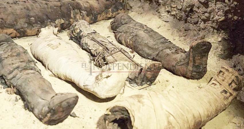 Descubren momias en óptimo estado de conservación al sur de El Cairo