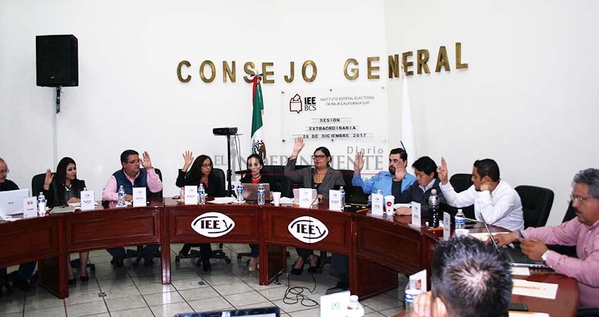 BCS Coherente podría iniciar procedimiento contra consejeros del IEE
