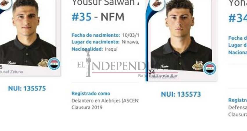 Alebrijes de Oaxaca registran a refuerzos iraquíes para Clausura 2019