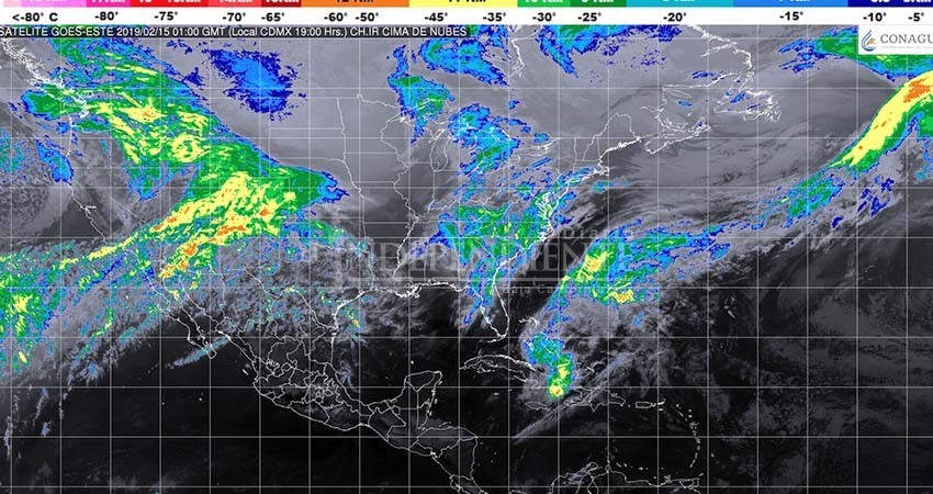 Frente Frío 36 deja de afectar al país, pero llega el 37 con potencial de lluvias