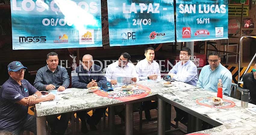 Presentan en Los Cabos serial de aguas abiertas