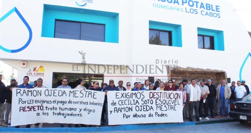 Trabajadores de Oomsapas SJC detendrán operaciones el lunes