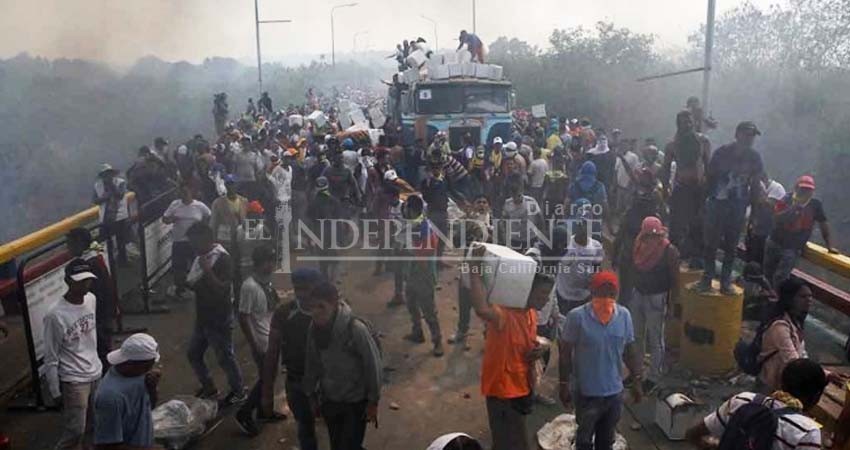 Bloqueo de ayuda humanitaria deja dos muertos en frontera Venezuela-Brasil