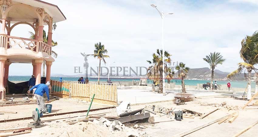Obras del Malecón no estarán listas para el Carnaval de La Paz
