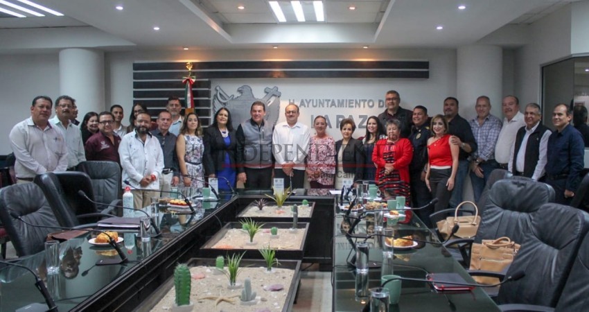 Alcalde de La Paz recibe al Embajador de la Unión Europea en México