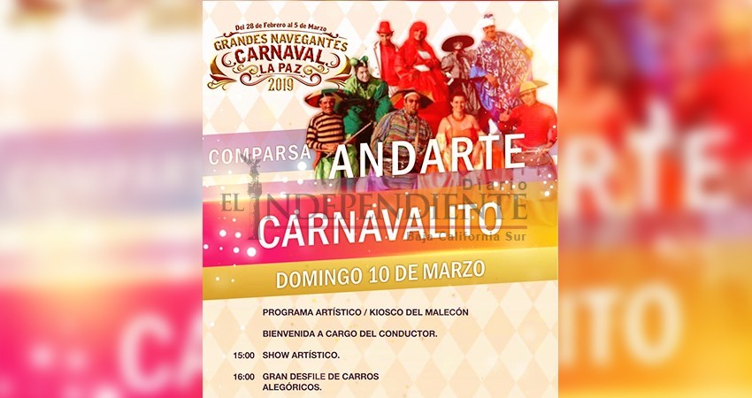 Será este domingo el Carnavalito La Paz 2019