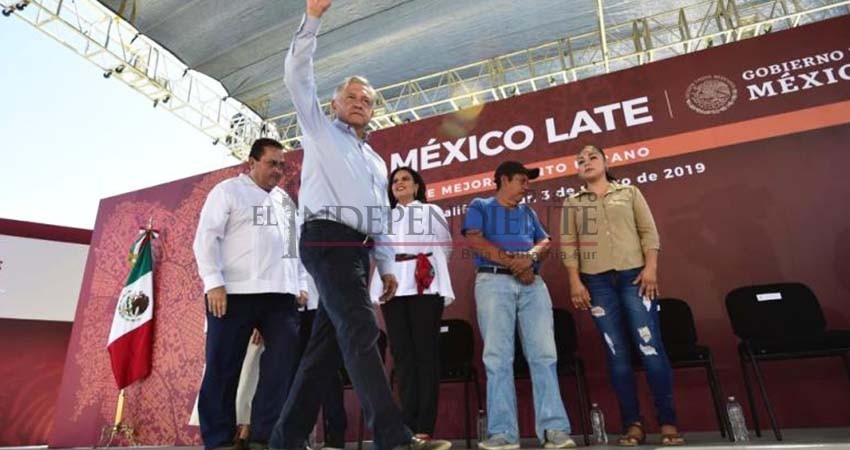 Elogios del PAN para AMLO es su “postura” como gobierno de BCS: PRI