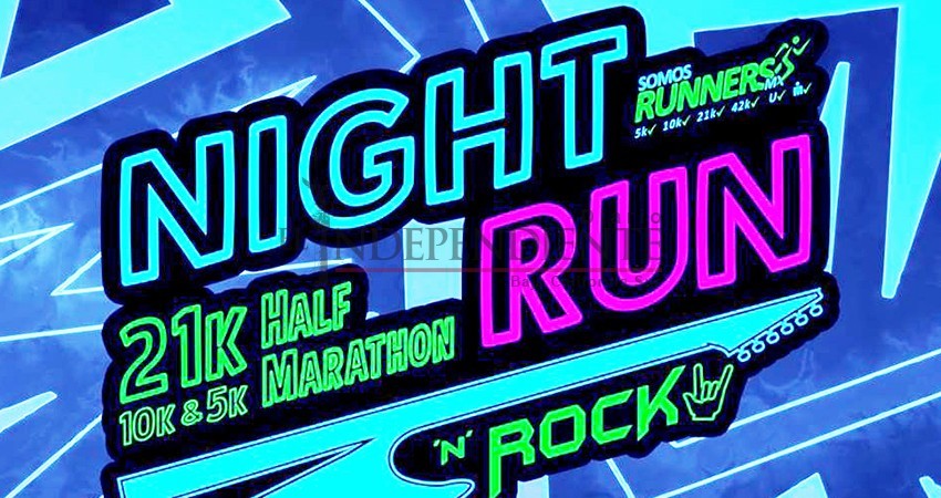 Presentan la 3er carrera Night Run & Rock para La Paz