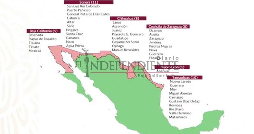 Empresarios califican de discriminatoria resolución de SJCN por no incluir a BCS como zona fronteriza